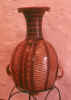 Ceramic storage vessel, Museum Garcilasco de la Vega.JPG (14020 bytes)