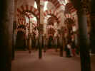 Cordoba, Great Mosque, Interior, 107.JPG (36498 bytes)